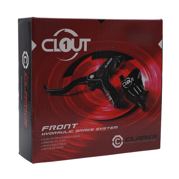 Clarks Clout 1 Hydraulic Disc Brake System with 160mm Rotor