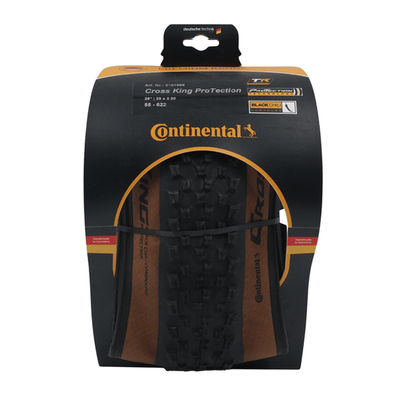 Continental Cross King 29x2.20 ProTection BlackChili Tubeless Tire Black/Bernstein