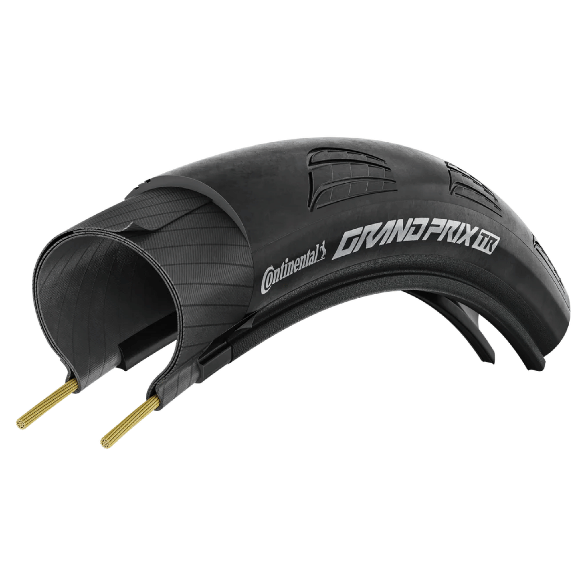 Continental Grand Prix TR 700c Tubeless Folding Tire Black