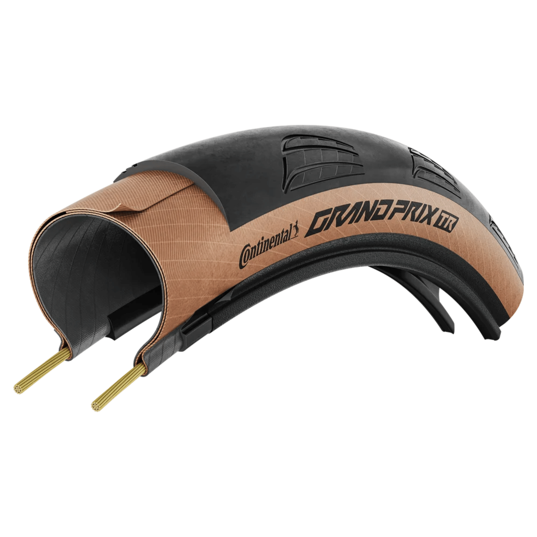 Continental Grand Prix TR 700c Tubeless Folding Tire Transparent