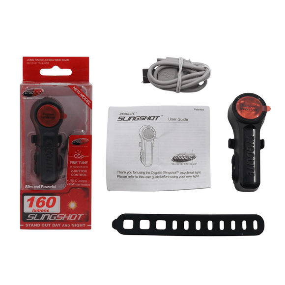 Cygolite Rear SlingShot Endurance 160 Lumen USB Cygolite