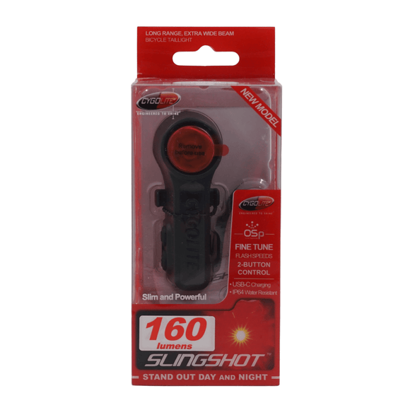 Cygolite Rear SlingShot Endurance 160 Lumen USB Cygolite