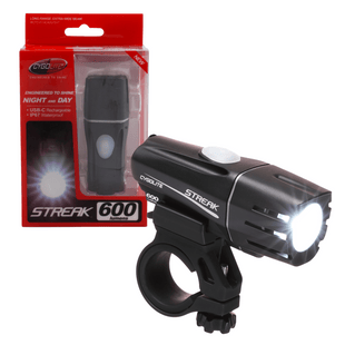 Cygolite Streak 600 Lumen Headlight USB Black