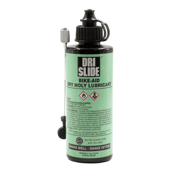 Drislide Bike-Aid Lubricant 4oz with Needle Applicator