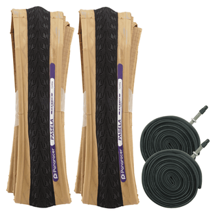 Panaracer Pasela Protite 700c Skinwall Folding Tire Presta Tube Kit