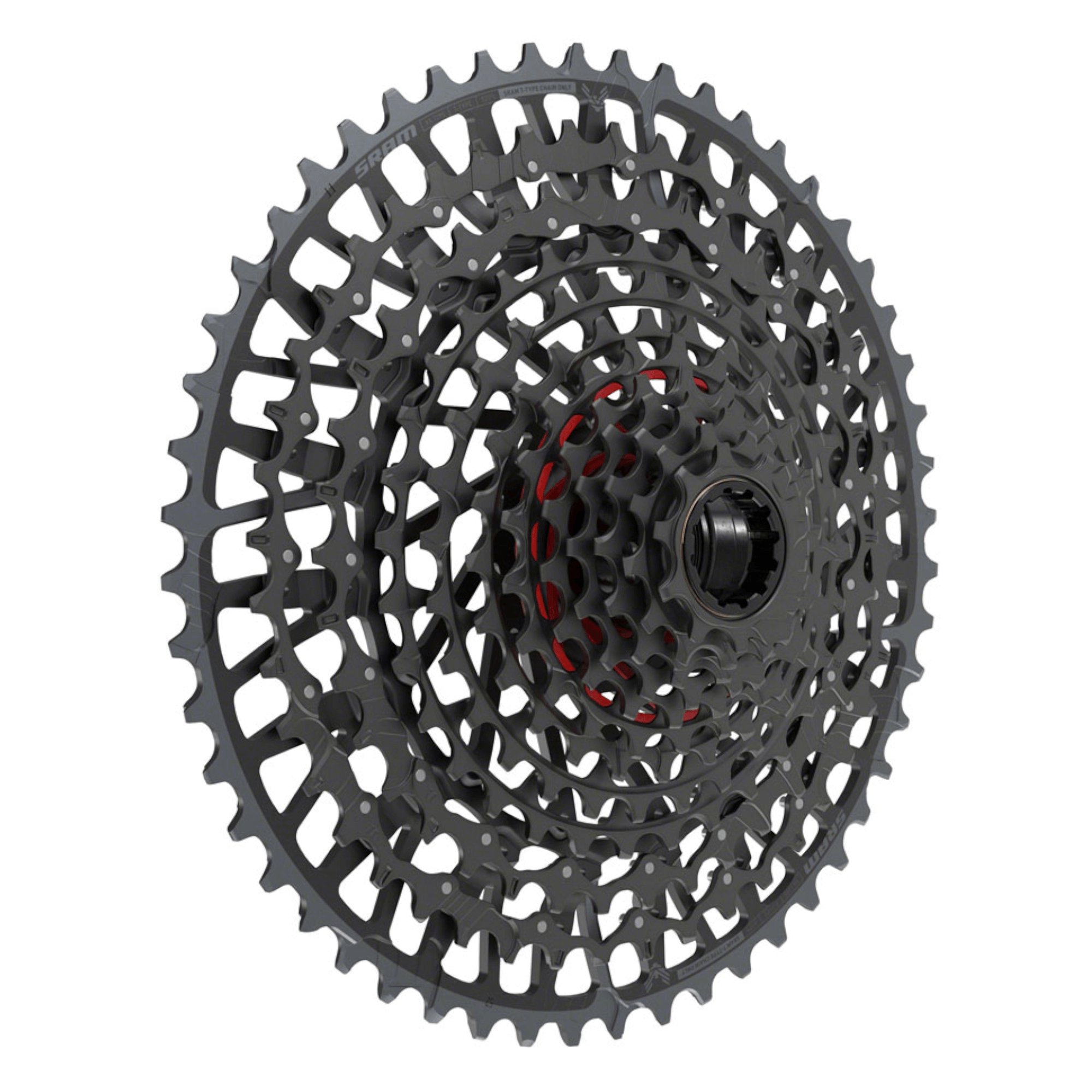 SRAM X0 Eagle T-Type Ebike AXS Groupset - 104BCD 34T Derailleur Shifter 10-52t Cassette Clip-On Guard Arms not included
