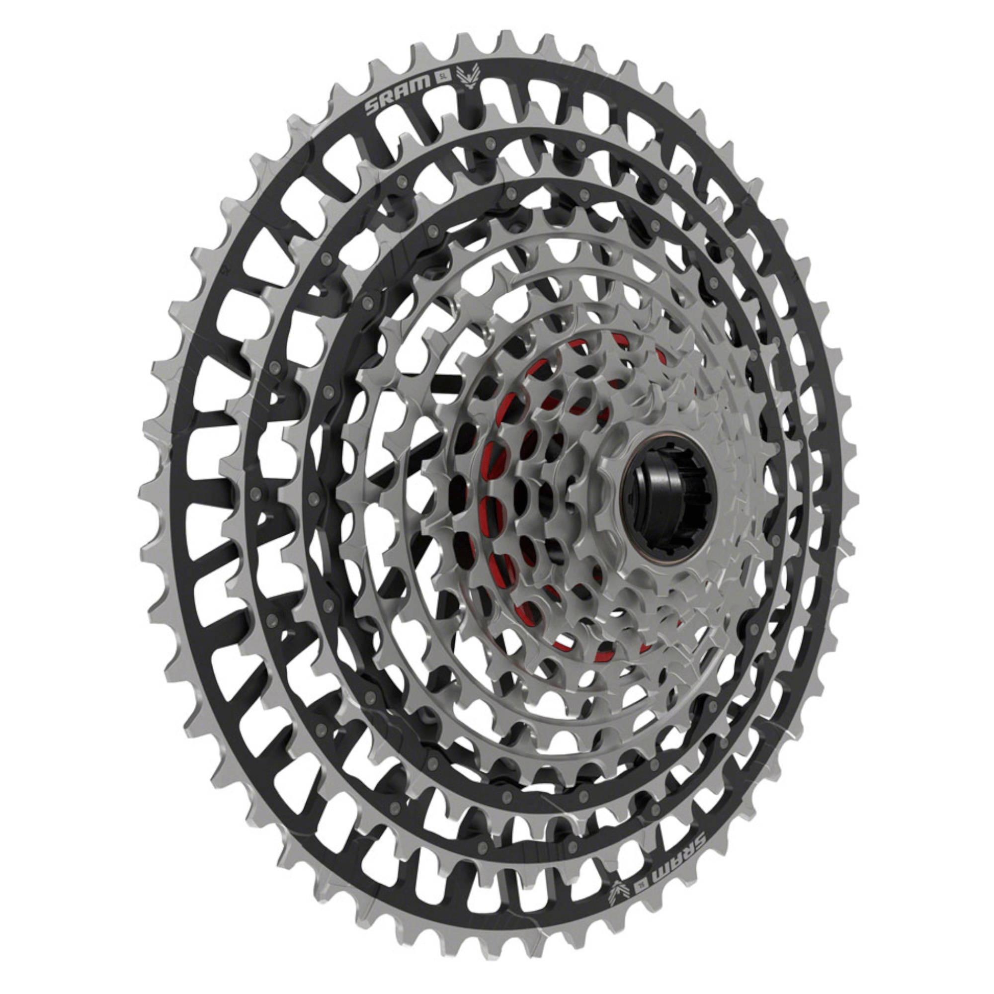 SRAM XX Eagle T-Type Ebike AXS Groupset - 104BCD 34T Derailleur Shifter 10-52t Cassette Clip-On Guard Arms not included