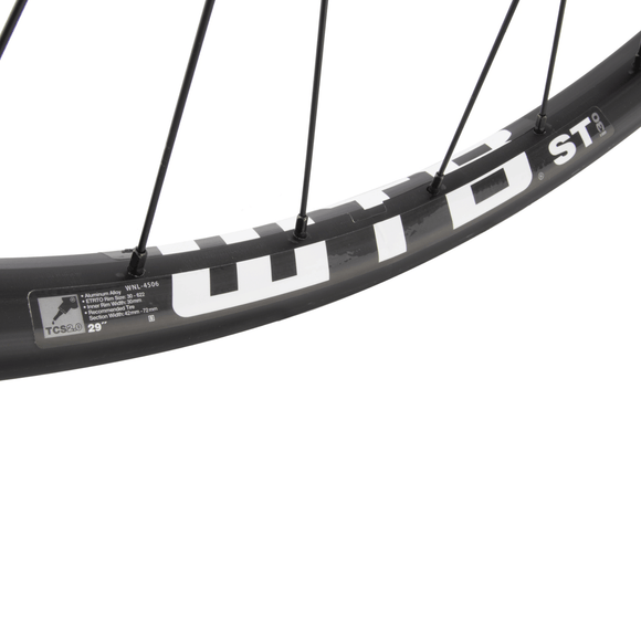 WTB TCS 2.0 i30 29 15x100 TA Front 12x142 TA Rear HG Tubeless Disc Wheelset