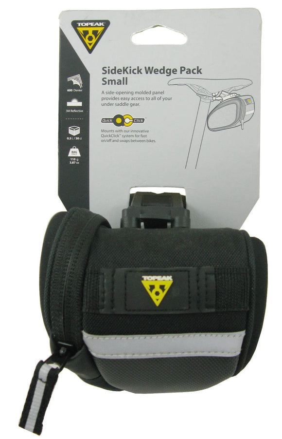 Topeak TC2281B Sidekick Small Wedge Bike Seat Bag - TheBikesmiths