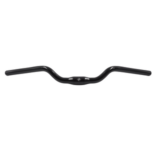 Kalloy AL-078L 45mm Rise MTB Handlebar Black 31.8mm Clamp diameter x 600mm