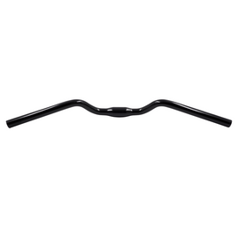 Kalloy AL-078L 45mm Rise MTB Handlebar Black 31.8mm Clamp diameter x 600mm - 0