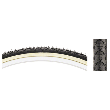 Kenda K161 Knobby Cross 27x1-3/8 Skin Wall Tire - The Bikesmiths