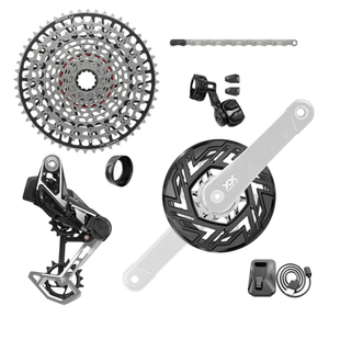 SRAM XX Eagle T-Type Ebike AXS Groupset - 104BCD 34T Derailleur Shifter 10-52t Cassette Clip-On Guard Arms not included