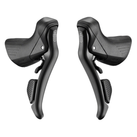 microSHIFT Sword Black 2x9-Speed Groupset - Includes Brake/Shifters Front Derailler Braze-On Rear Derailleur Long Cage 11-38t Cassette - The Bikesmiths