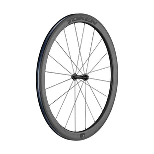 TOKEN C45R 700c 9x100 FRONT 10x130 REAR QR HG12 45mm Carbon Tubeless Wheelset
