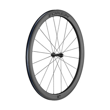 TOKEN C45R 700c 9x100 Front 10x130 Rear QR XDR 45mm Carbon Tubeless Wheelset TOKEN