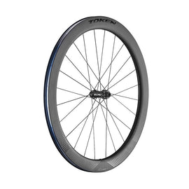 TOKEN Konax Pro Disc 700c Convertible 9x100 10x135 QR or 12x100 12x142 TA XDR 52mm Carbon Centerlock Wheelset - 0
