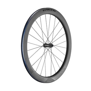 TOKEN Konax Pro Disc 700c Convertible 9x100 10x135 QR or 12x100 12x142 TA XDR 52mm Carbon Centerlock Wheelset