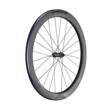 TOKEN Konax Pro Disc 700c Convertible 9x100 10x135 QR or 12x100 12x142 TA HG12 52mm Carbon Centerlock Wheelset TOKEN