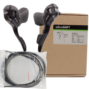 microSHIFT 1x11 Speed Drop Bar Shifter/Brake Lever Set SB-M110