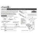 Minoura 12mm Front Thru Axle Rack Mount Adaptor-5