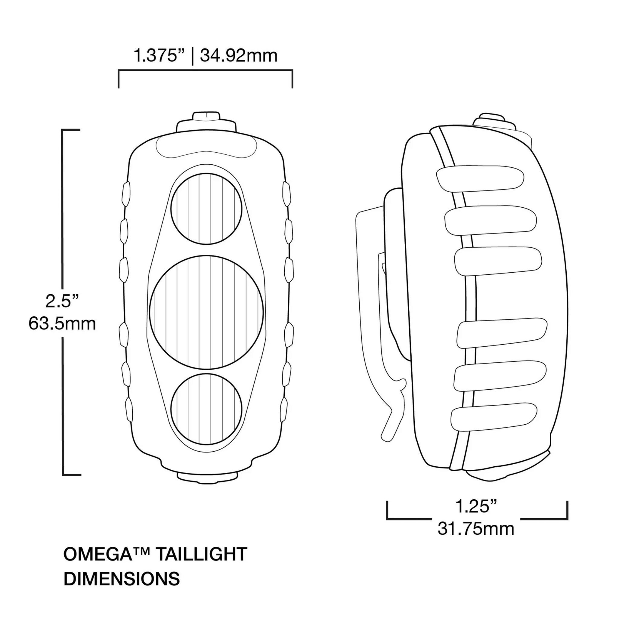 NiteRider Omega 330 Tail Light