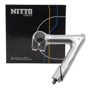 Nitto N.J.PRO AA Silver Quill Track Stem 22.2mm