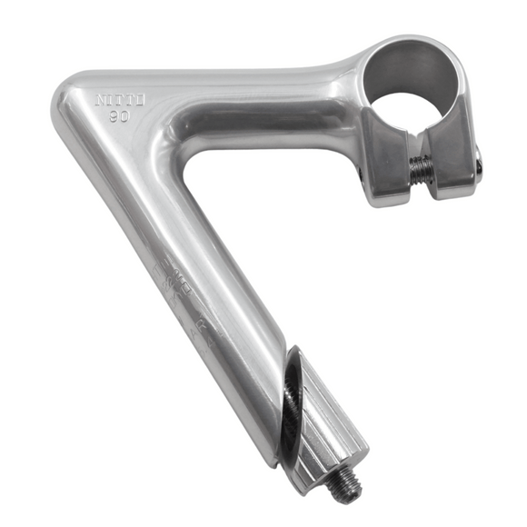 Nitto N.J.PRO AA Silver Quill Track Stem 22.2mm