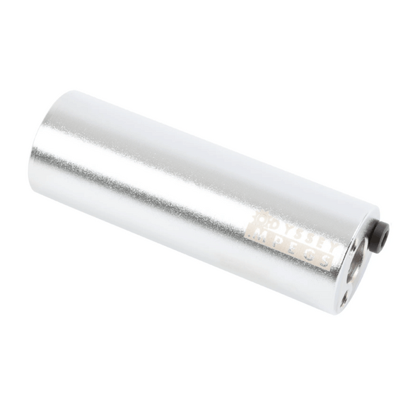 Odyssey MPEG 14mm BMX Bike Pegs (Pair) w-3/8 Adaptor