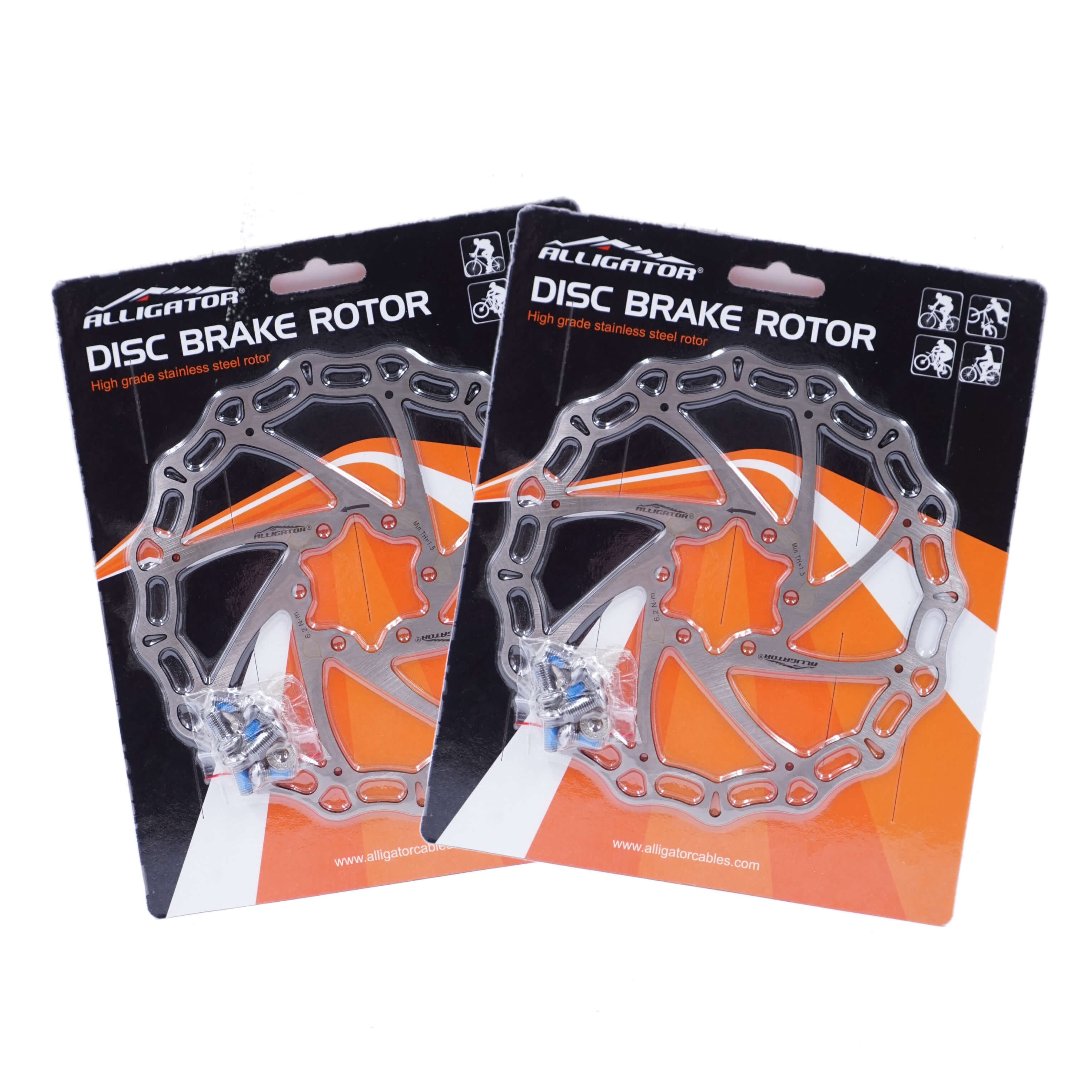 Alligator Crown Disc Brake Rotor 6-bolt