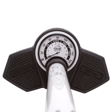 Planet Bike Comp 2.0 Floor Pump White - The Bikesmiths