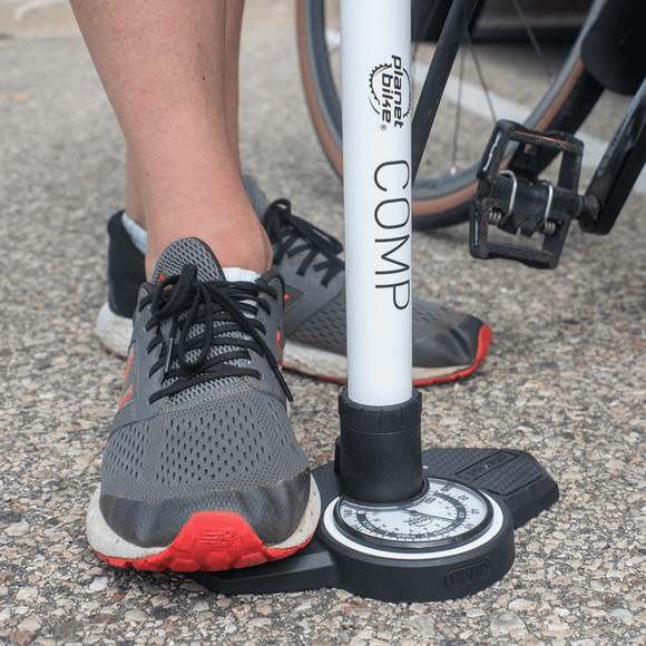 Planet Bike Comp 2.0 Floor Pump White