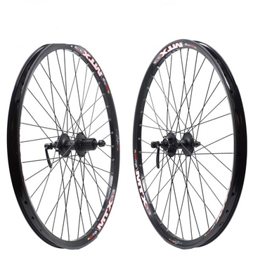 Sun Ringle MTX33 29-inch 9x100 FRONT and 10x135 REAR QR Shimano HG Cassette Disc Wheelset Sun Ringle
