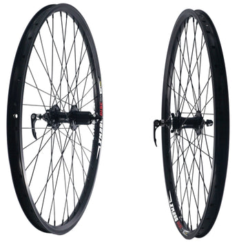 Weinmann XM280 26-inch 9x100 FRONT 10x135 REAR QR Shimano HG Type 6-Bolt Disc Wheelset - The Bikesmiths