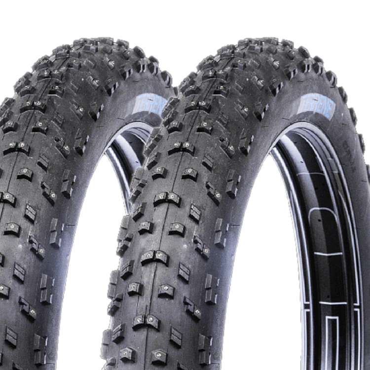 Terrene Yippee Ki Yay 27.5x4.3 250 Tubeless Studded Fat Bike Snow Ice Tire - The Bikesmiths