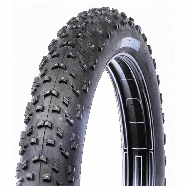 Terrene Yippee Ki Yay 27.5x4.3 250 Tubeless Studded Fat Bike Snow Ice Tire - The Bikesmiths