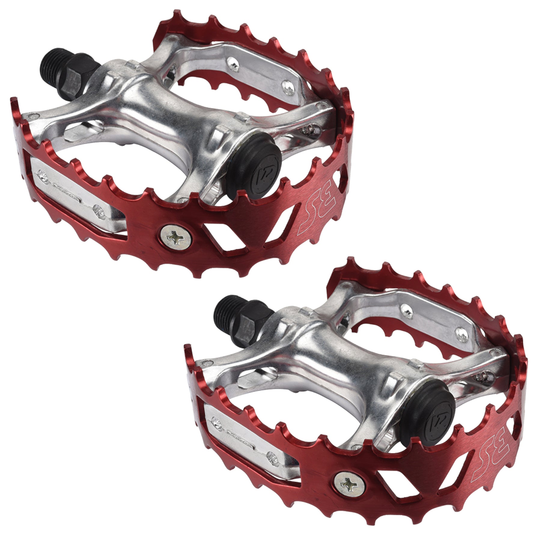 Buy red SE Bikes Bear Trap Pedals