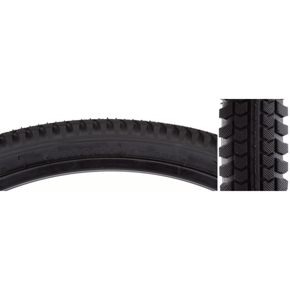 Sunlite 32 Inch Cruiser Directional 32x2.125 Black Tire Wire Bead Sunlite