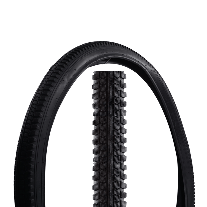 Sunlite 32 Inch Cruiser Directional 32x2.125 Black Tire Wire Bead