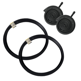 Sunlite 32 inch Cruiser Directional 32x2.125 Wire Bead Tires + Tubes Kit 686 ISO