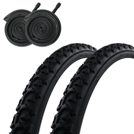 Sunlite MTB Alpha Bite 26x2.0 Folding Tire and Schrader Tube Kit Sunlite