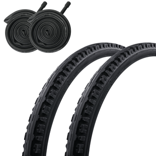 Sunlite Kross Plus 26x1.95 Folding Tire and Schrader Tube Kit
