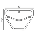 Sun Ringle MTX33 26-Inch Rim 32h-4