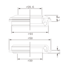 Tange Terious ZST2 10.9mm Zero Stack 1-1/8 Threadless Headset-3