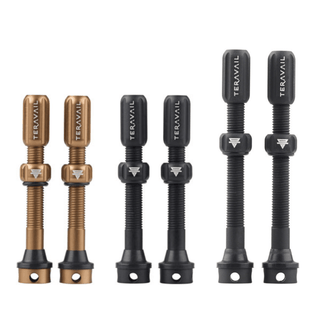 Teravail Alloy Tubeless Valves w/ Integrated Valve Core Tool