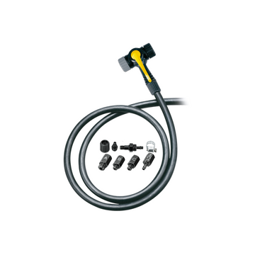 Topeak TTH-01 TwinHead Schrader/Presta Valve Adaptor Pump Upgrade with 38" Hose Topeak
