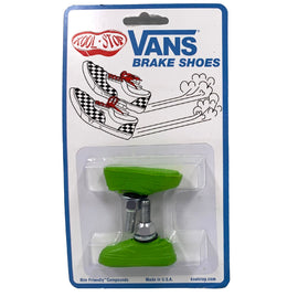 Buy lime Kool-Stop Vans BMX Brake Pad Set