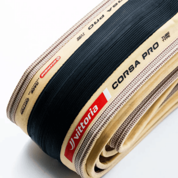 Vittoria Corsa Pro 700x30c Tanwall Tube Type Race Tire - The Bikesmiths