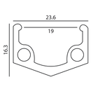 Weinmann 519 20-inch BMX Wheel 3/8" axle-8