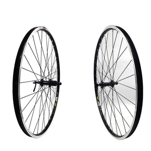 700c Mavic A119 Sapim Leader Spokes Shimano Hubs Black Wheelset - The Bikesmiths